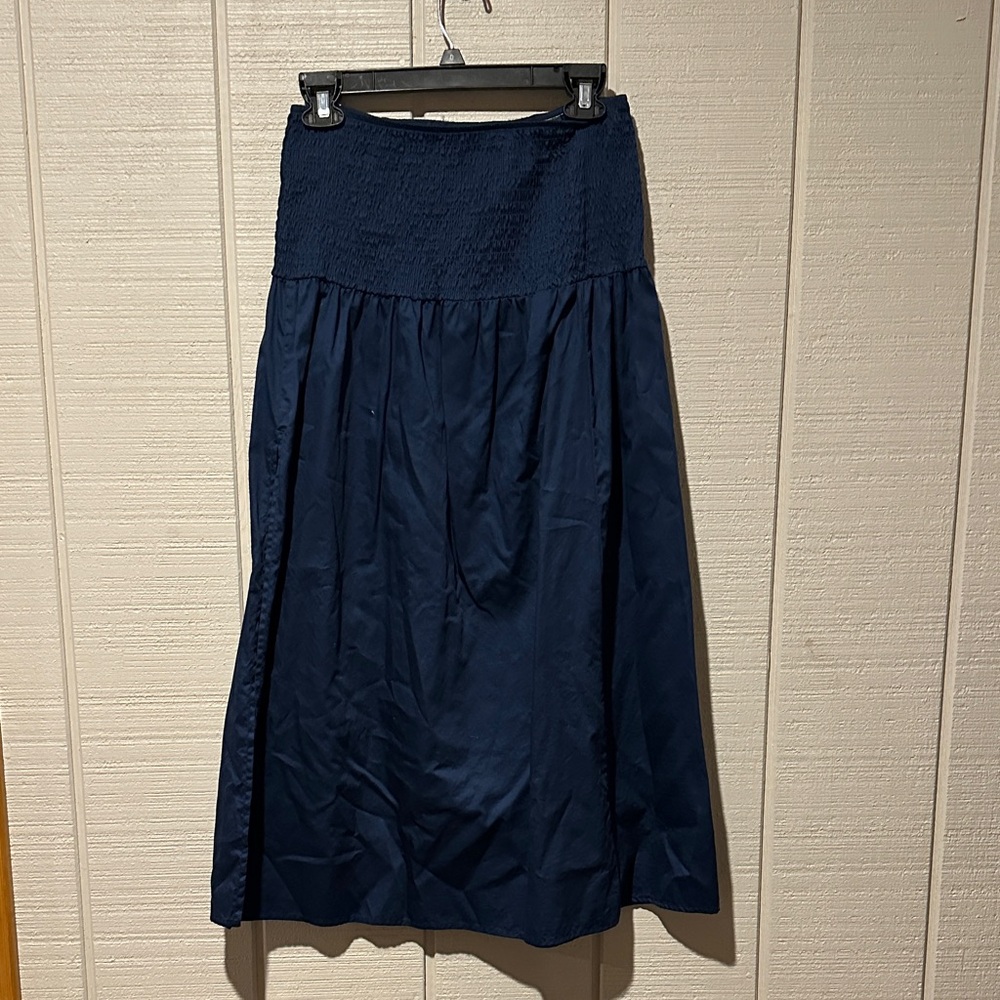 Wild Fable Dark Blue Maxi Skirt